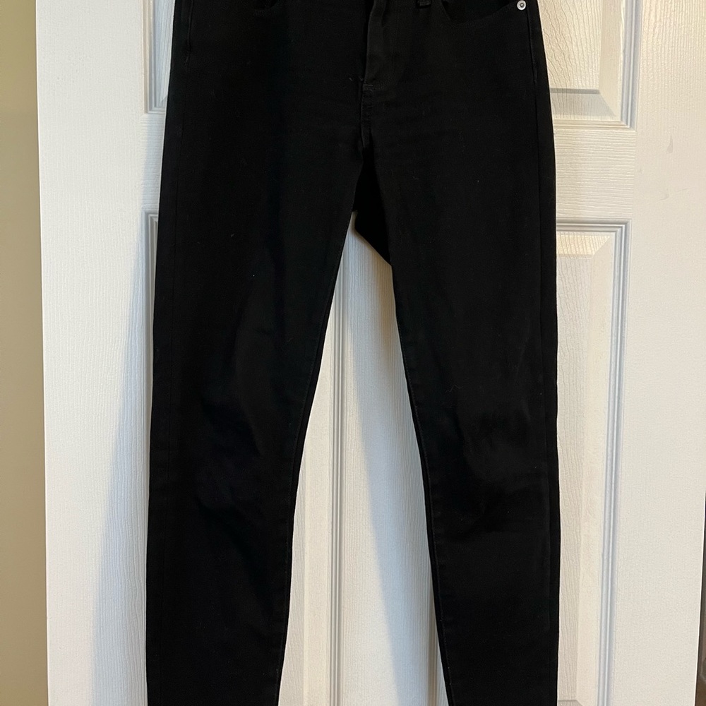 Banana Republic stay black jeans. Skinny. No stains.